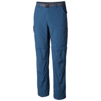 Columbia Silver Ridge Convertible Pant, Pantalones Azules Para Hombre | 057469-ZUG